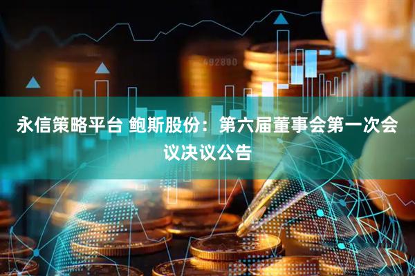 永信策略平台 鲍斯股份：第六届董事会第一次会议决议公告